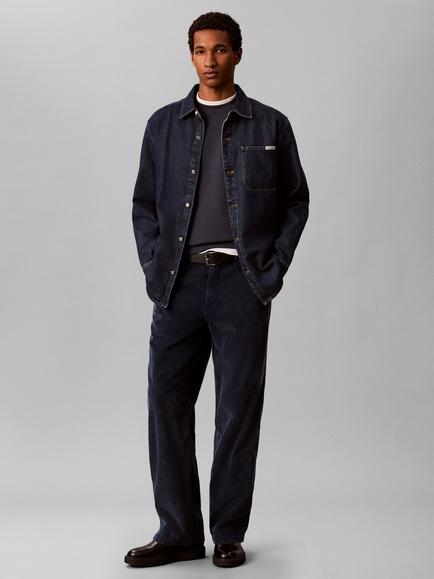 Calvin Klein Cotton Rich Jumper, Midnight Blue