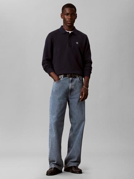Calvin Klein Cotton Rich Jumper, Dark Blue, Dark Blue
