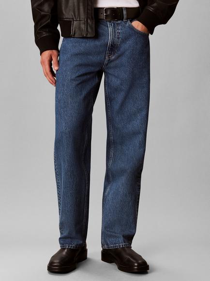 Calvin Klein 90s Straight Jeans, Blue, Blue