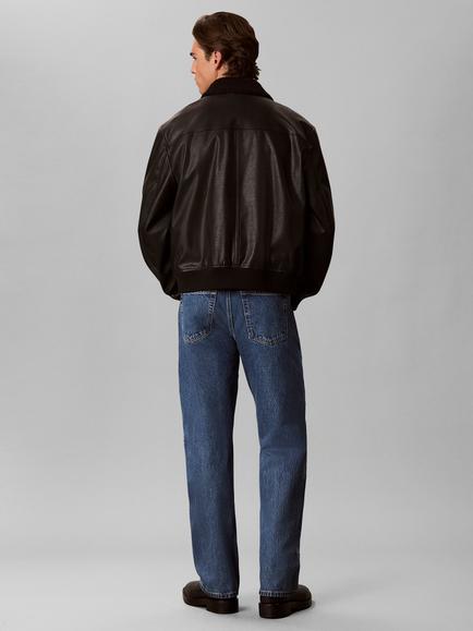 Calvin Klein 90s Straight Jeans, Blue - view 2, Blue