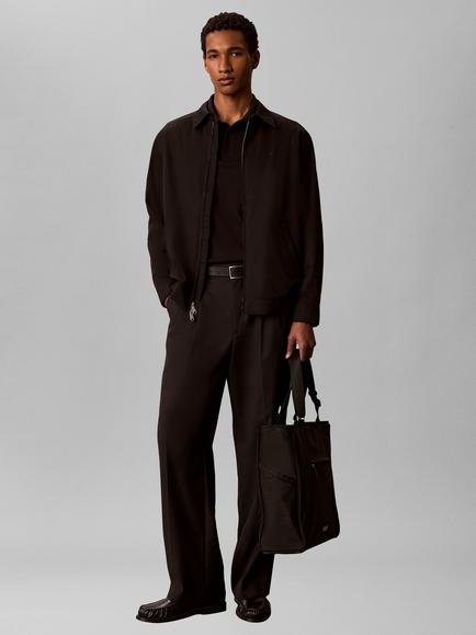 Calvin Klein Slim Fit Supima Cotton Polo Shirt, Black - view 2, Black