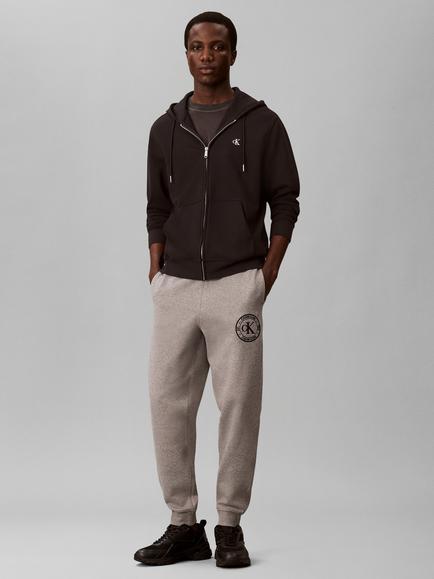 Calvin Klein Relaxed Cotton Terry Joggers, Grey, Grey
