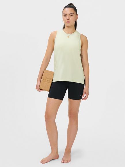 Sweaty Betty Soft Crew Neck Vest, Pastel Green - view 2, Pastel Green