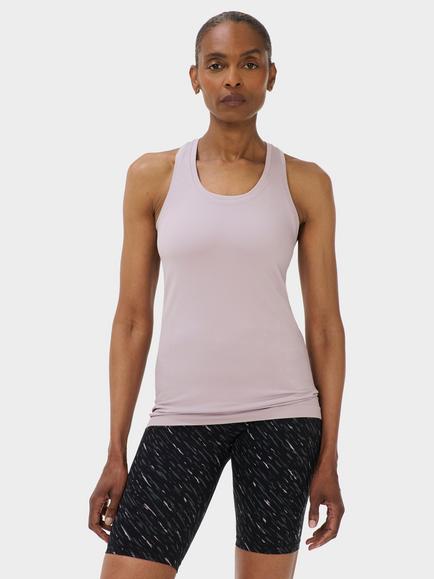 Sweaty Betty Athlete Seamless Gym Vest, Mauve Purple, Mauve Purple