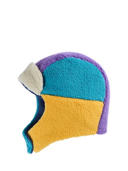Frugi Kids' Ted Fleece Trapper Hat, Multi, Multi