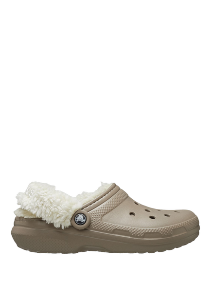 Crocs Classic Fleece Clogs, Mushroom
