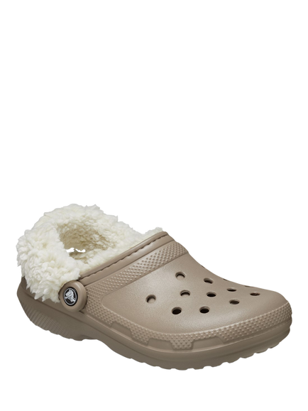 Crocs Classic Fleece Clogs - view 2, Mushroom