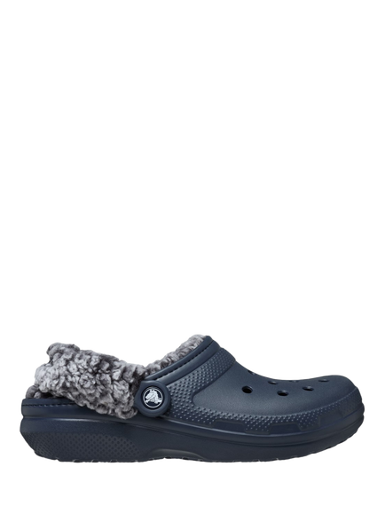 Crocs Classic Fleece Clogs, Navy