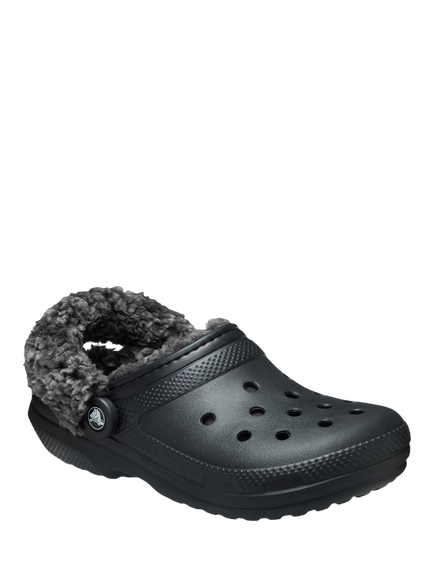 Crocs Classic Fleece Clogs - view 2, Black