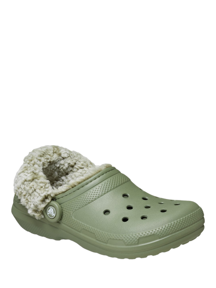 Crocs Classic Fleece Clogs - view 2, Cargo