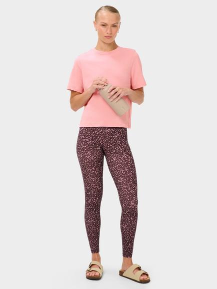 Sweaty Betty Abstract Print Ultimate Studio Yoga Leggings, Brown/Multi - view 2, Brown/Multi