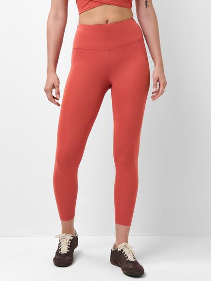 Sweaty Betty All Day 7/8 Leggings, Terrazzo Red
