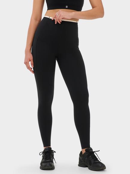 Sweaty Betty Power Ultra Sculpt 7/8 Laser Cut Leggings, Black, Black