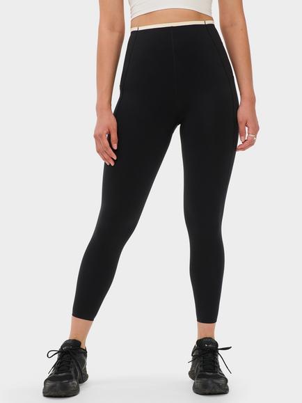Sweaty Betty Power Ultra Sculpt 7/8 Laser Cut Leggings, Black, Black