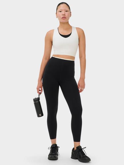 Sweaty Betty Power Ultra Sculpt 7/8 Laser Cut Leggings, Black - view 2, Black