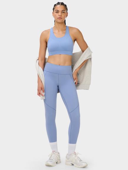 Sweaty Betty Power Gym Leggings, Faded Blue - view 2, Faded Blue