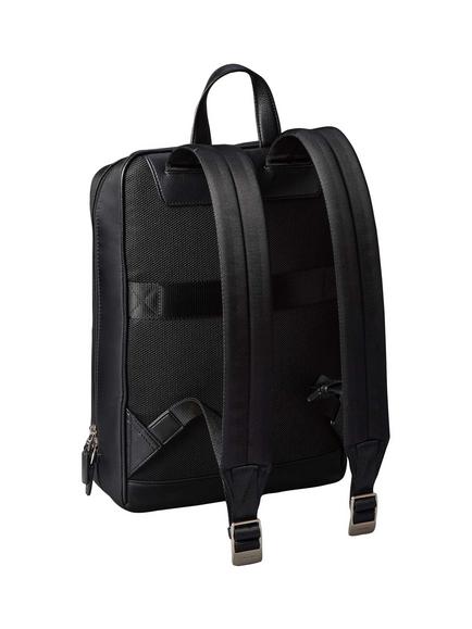 Calvin Klein Double Pocket Backpack, Black - view 2, Black