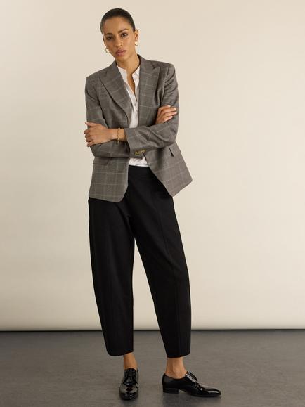 Baukjen Abbie Ponte Trousers, containing LENZING™ ECOVERO™ Viscose, Black, Black