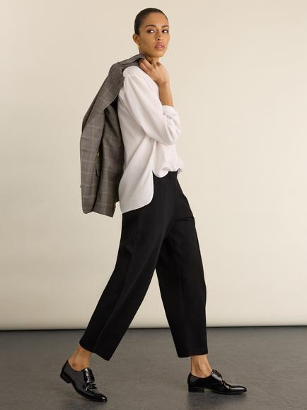 Baukjen Abbie Ponte Trousers, containing LENZING™ ECOVERO™ Viscose, Black - view 2, Black