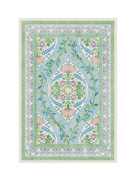 Ruggable Skye Rug, Blue/Multi, Blue/Multi