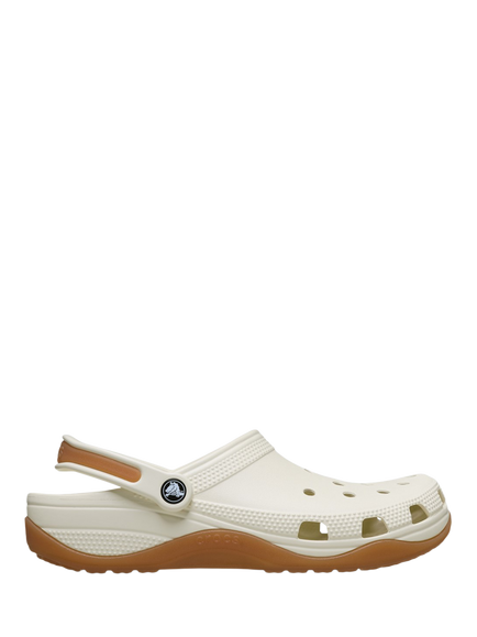 Crocs Classic EVO Gum Clogs, Summit White/Gum