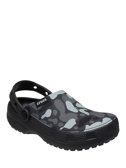 Crocs Classic Crafted Camo Clogs, Black/Multi - view 2, Black/Multi