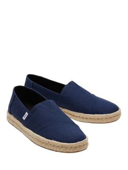 TOMS Alpargata Rope 2.0 Espadrilles, Navy - view 2, Navy