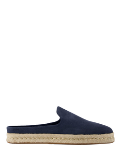 TOMS Santiago Mule Esapdrilles, Navy, Navy