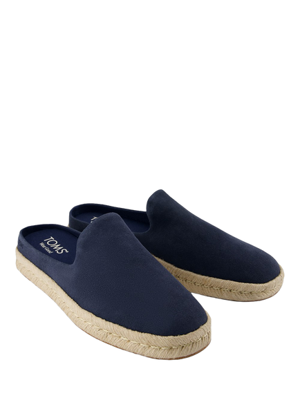 TOMS Santiago Mule Espadrilles - view 2, Navy