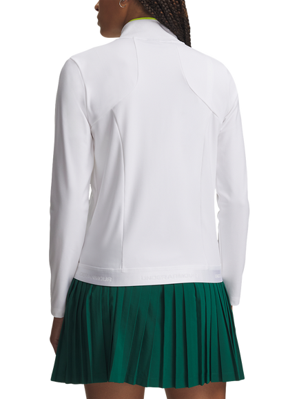 Under Armour Drive Lightweight Full Zip Top, White - view 2, White