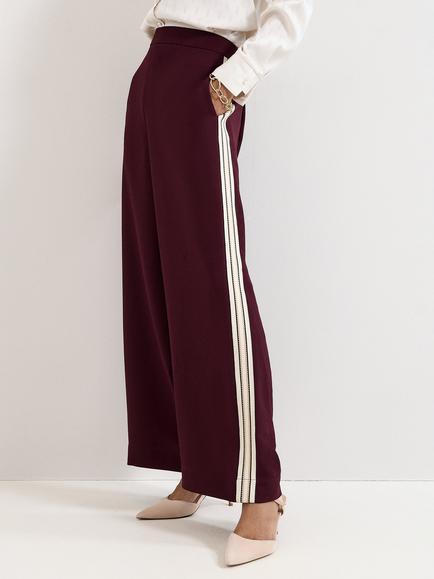 Phase Eight Petite Seren Trouser, Burgundy, Burgundy