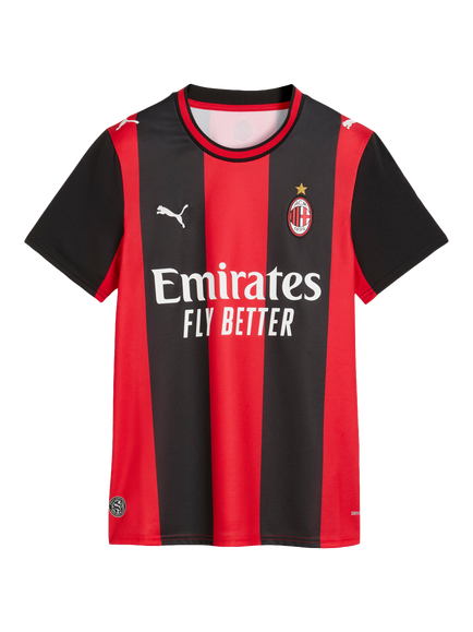 PUMA AC Milan 26/27 Women's Home Jersey, Black/All Time Red - view 2, Black/All Time Red