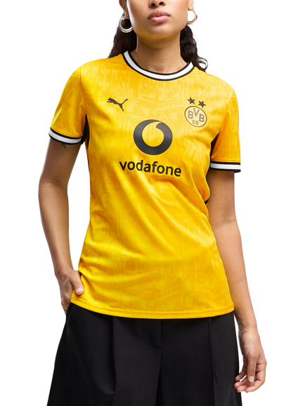 PUMA Borussia Dortmund 26/27 Women's Home Jersey, Faster Yellow/Black, Faster Yellow/Black