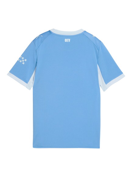 PUMA Kids' Manchester Football Shirt, Light Blue/Icy Blue - view 2, Light Blue/Icy Blue