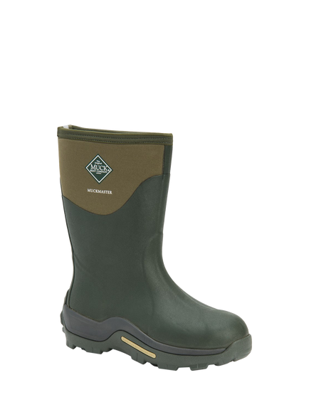 Muck Unisex Muckmaster Short Wellington Boots, Moss - view 2, Moss