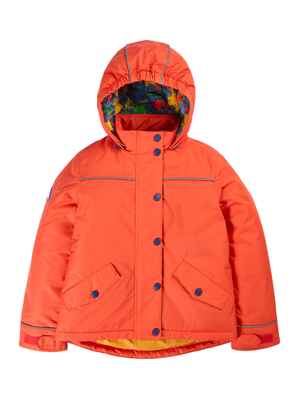 Frugi Kids' Rambler 3-in-1 Coat, Fire/Upon A Star, Fire/Upon A Star