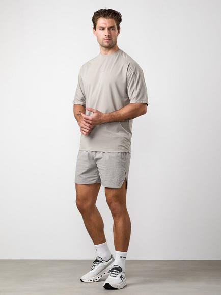Gym King Roam Crew Neck T-Shirt, Taupe