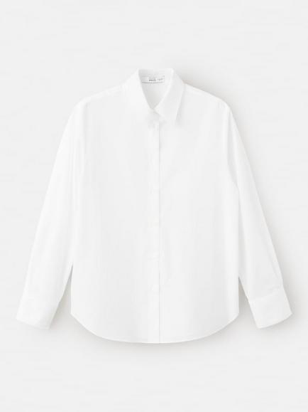 Mango Shirt, Off White, Off White