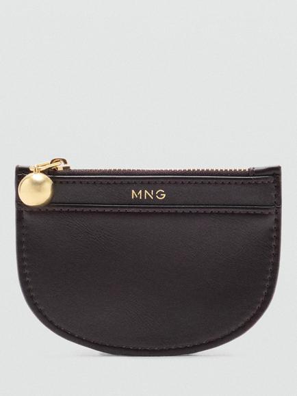 Mango Curved Card Holder, Chocolate, Chocolate