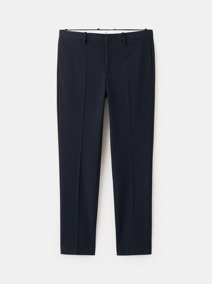 Mango Slim Fit Suit Trousers, Navy, Navy
