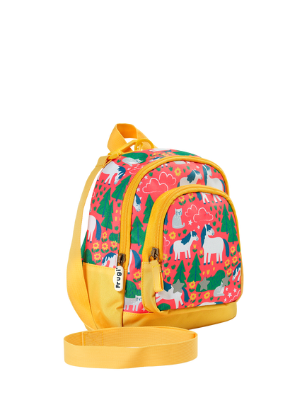 Frugi Kids' Little Adventurers Character Backpack, Shetland Skip, Shetland Skip
