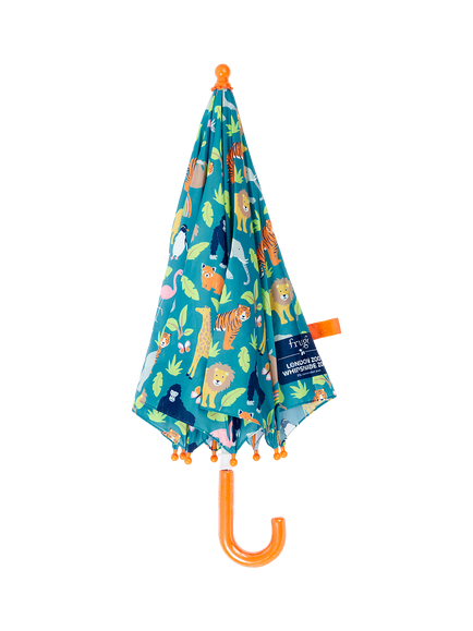 Frugi Kids' Puddle Buster Umbrella, Blue, Blue