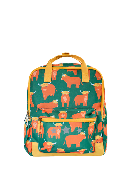 Frugi Kids' Explorers Character Backpack, Multi, Multi