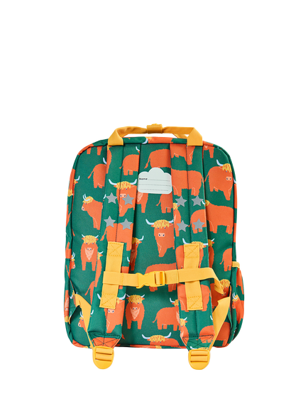 Frugi Kids' Explorers Character Backpack, Multi - view 2, Multi