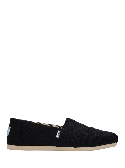 TOMS Alpargata Classic Espadrille Shoes, Black, Black