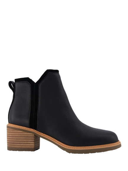 TOMS Hailey Nubuck Ankle Boots, Black, Black