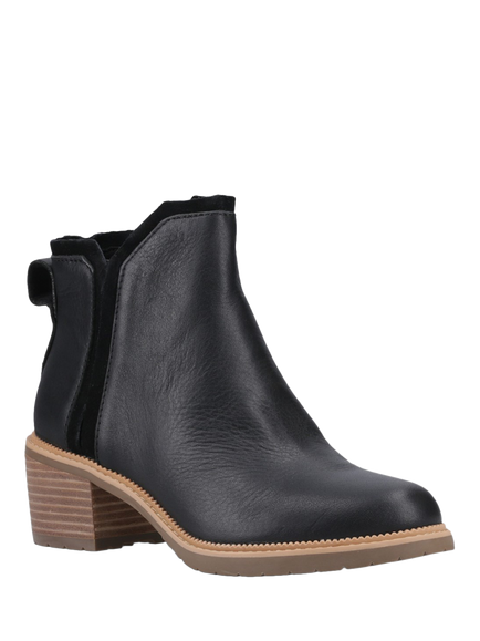 TOMS Hailey Nubuck Ankle Boots, Black - view 2, Black