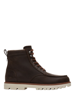 TOMS Palomar Leather Ankle Boots, Dark Brown