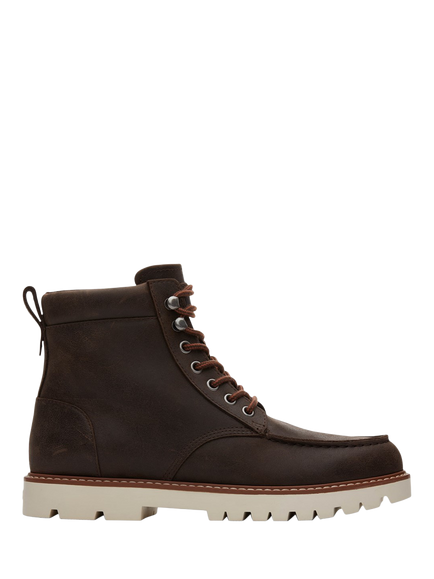 TOMS Palomar Leather Ankle Boots, Dark Brown