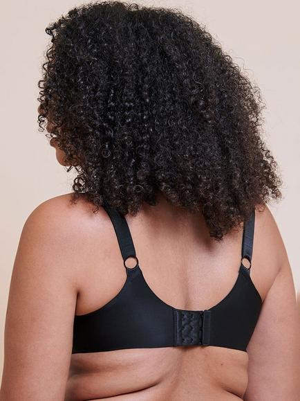 Curvy Kate Smoothie Lace Moulded Balcony Bra, Black - view 2, Black